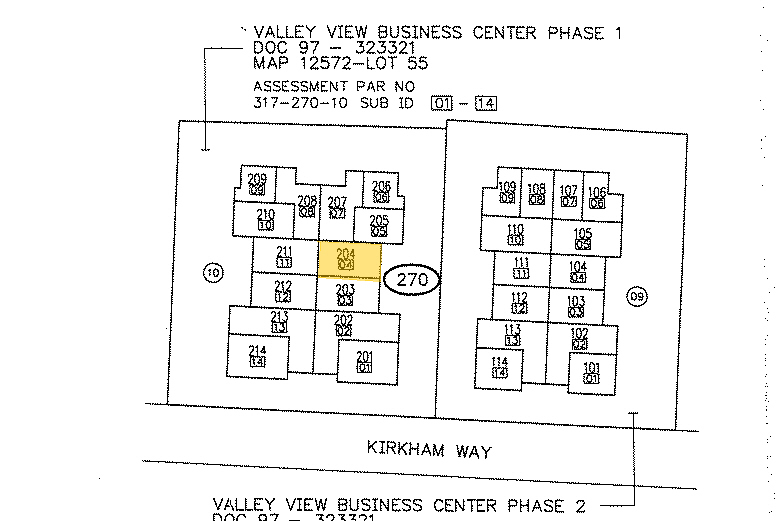 13100 Kirkham Way, Poway, CA à vendre - Plan cadastral – Image 2 sur 7