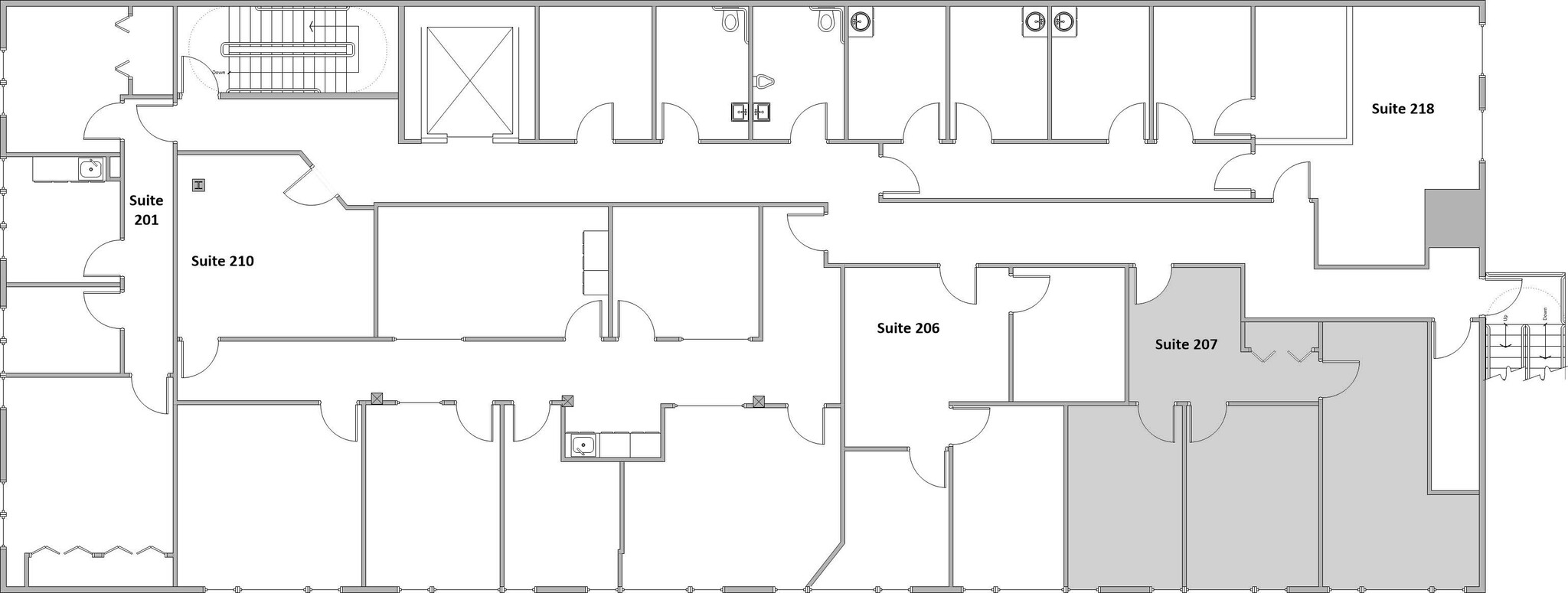 945 W George St, Chicago, IL à louer Plan d’étage– Image 1 sur 1