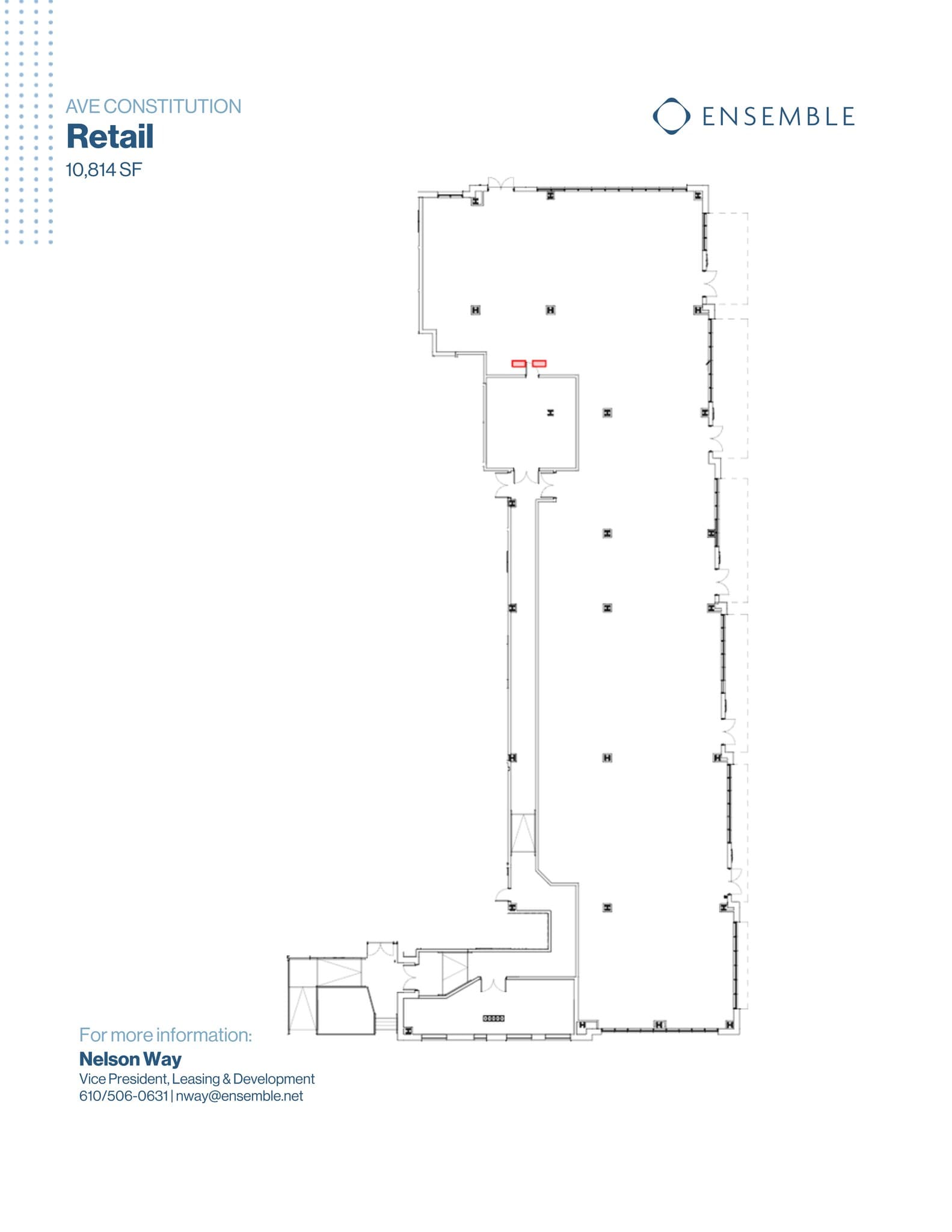 1225 Constitution Ave, Philadelphia, PA à louer Plan de site– Image 1 sur 1