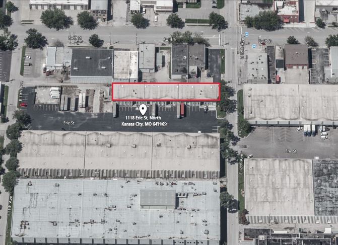 1118-1136 Erie St, North Kansas City, MO à louer - Aérien – Image 2 sur 3