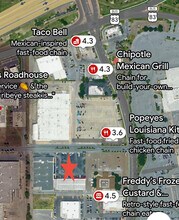 802-816 Dixieland Rd, Harlingen, TX - Vue aérienne vue de carte