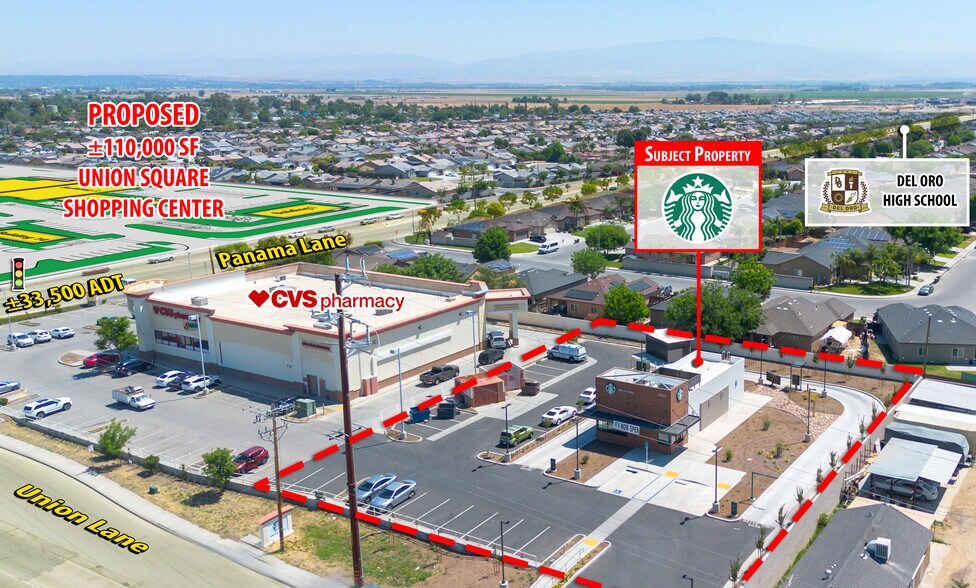 6600 Union Ave, Bakersfield, CA à vendre - Photo de l’immeuble – Image 1 sur 10