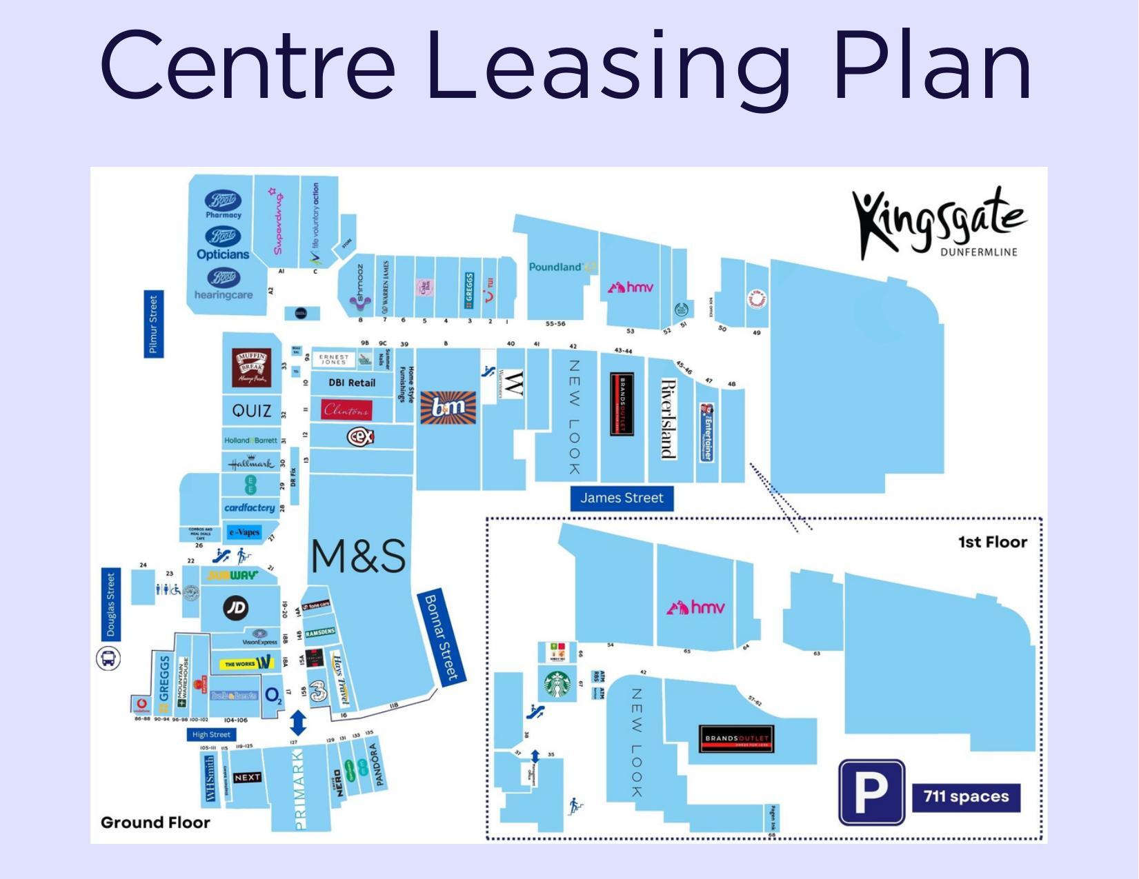 High St, Dunfermline à louer Plan d’étage– Image 1 sur 2