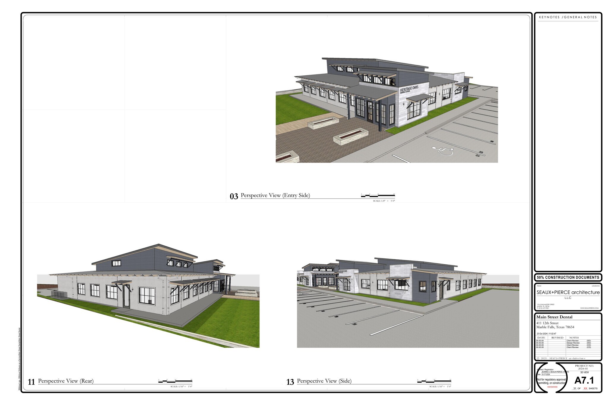 411 12th St, Marble Falls, TX à louer Plan de site– Image 1 sur 1