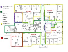 1922 Professional Cir, Auburn, AL à louer Plan de site– Image 1 sur 2