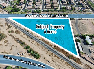 Plus de détails pour 21433 E Ocotillo Rd, Queen Creek, AZ - Terrain à vendre