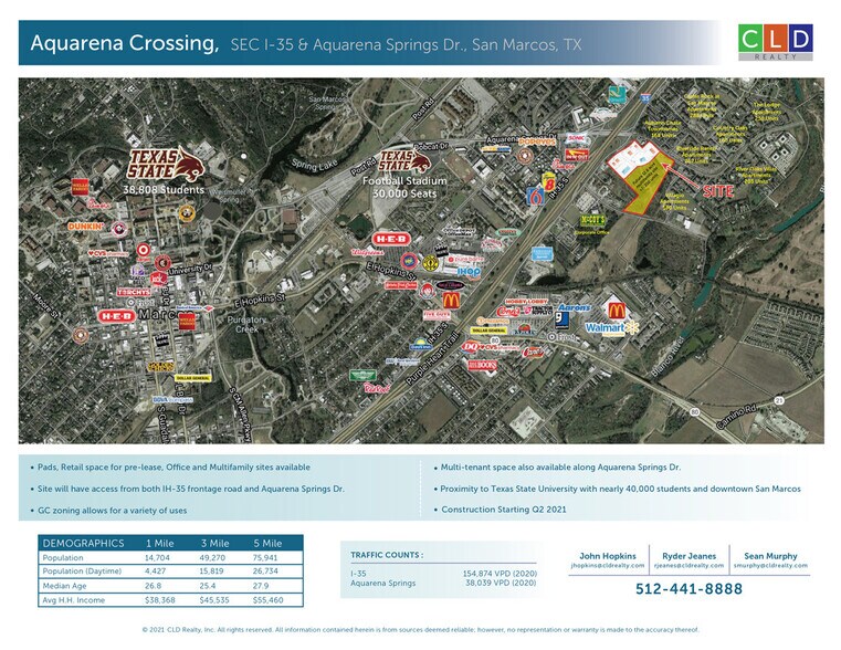 1430 N Interstate 35, San Marcos, TX à louer - Photo de l’immeuble – Image 3 sur 12