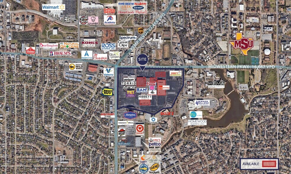 Midwestern Pkwy and Kemp Blvd, Wichita Falls, TX à vendre - Photo de l’immeuble – Image 2 sur 2