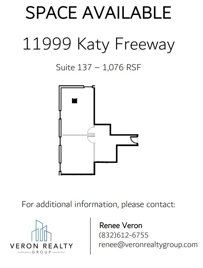 11999 Katy Fwy, Houston, TX à louer Plan d’étage– Image 1 sur 1