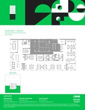 1700 Broadway, Denver, CO à louer Plan d’étage– Image 1 sur 1