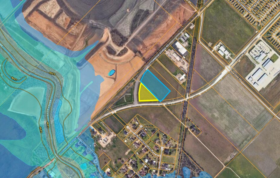 2.17 Acres-S. Bamore Road & Cottonwood School Roa, Rosenberg, TX à vendre - Photo de l’immeuble – Image 3 sur 5