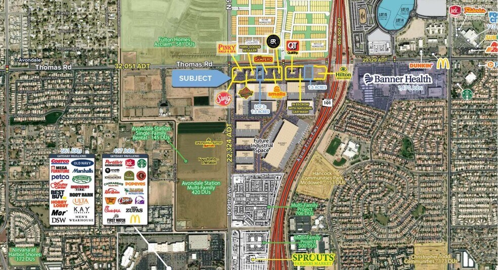 SWC Thomas Rd & Loop 101, Phoenix, AZ à louer - Aérien – Image 3 sur 3