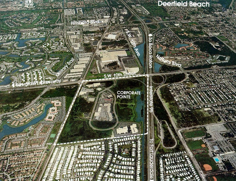 1191 E Newport Center Dr, Deerfield Beach, FL à louer - Aérien – Image 2 sur 2
