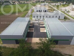 Tignieu-Jameyzieu - Vue aérienne  vue de carte