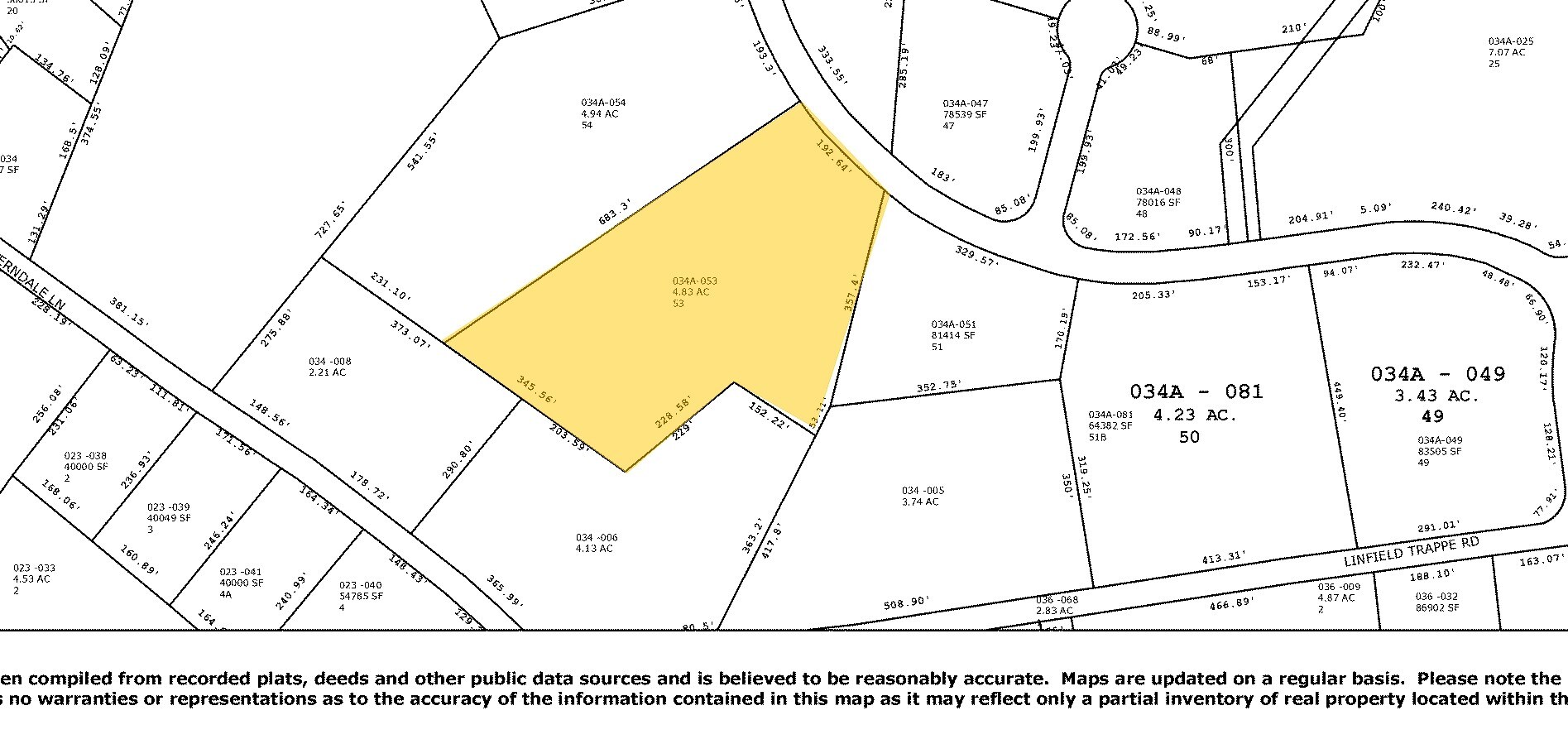Enterprise Dr, Royersford, PA à vendre Plan cadastral– Image 1 sur 2