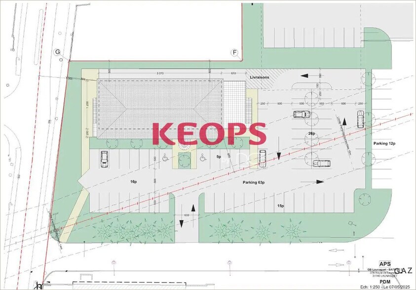 Local commercial dans Aucamville à louer - Plan d’étage – Image 2 sur 6