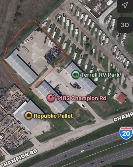 1486 Champion Rd, Terrell, TX à louer - Photo de l’immeuble – Image 1 sur 15