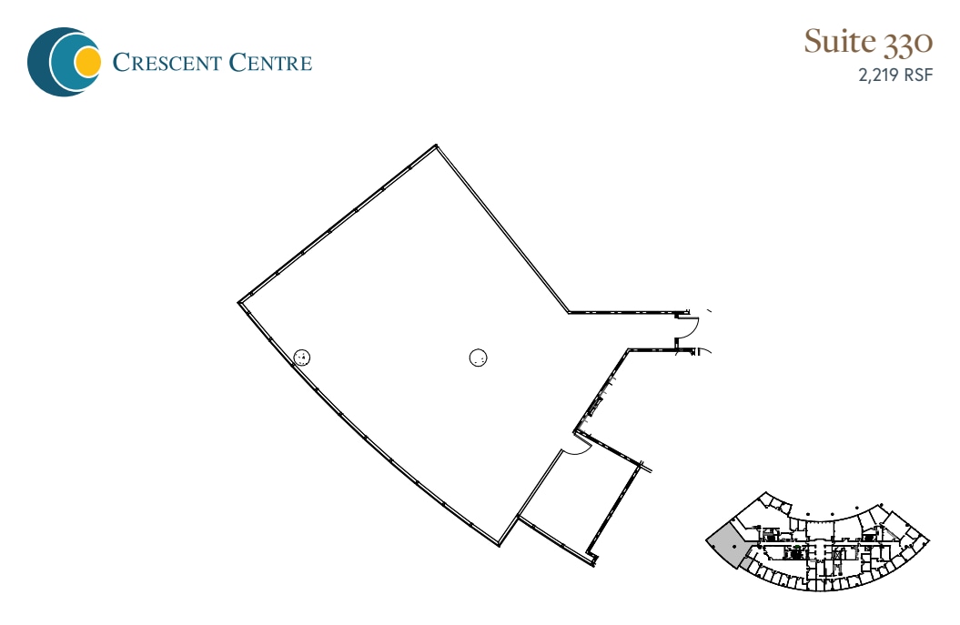 100 Crescent Center Pkwy, Tucker, GA à louer Plan d’étage– Image 1 sur 1