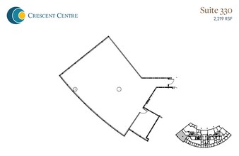 100 Crescent Center Pkwy, Tucker, GA à louer Plan d’étage– Image 1 sur 1