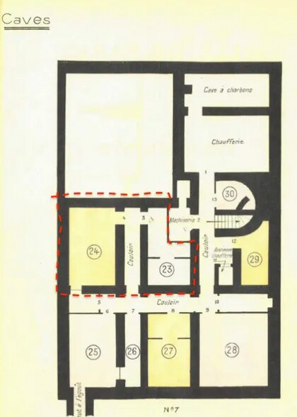 Local commercial dans Paris à louer - Plan d’étage – Image 3 sur 3