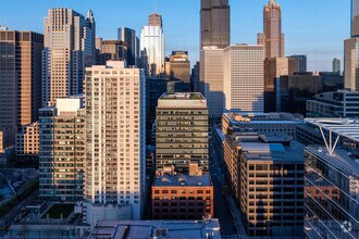 550 W Adams St, Chicago, IL - Vue aérienne vue de carte