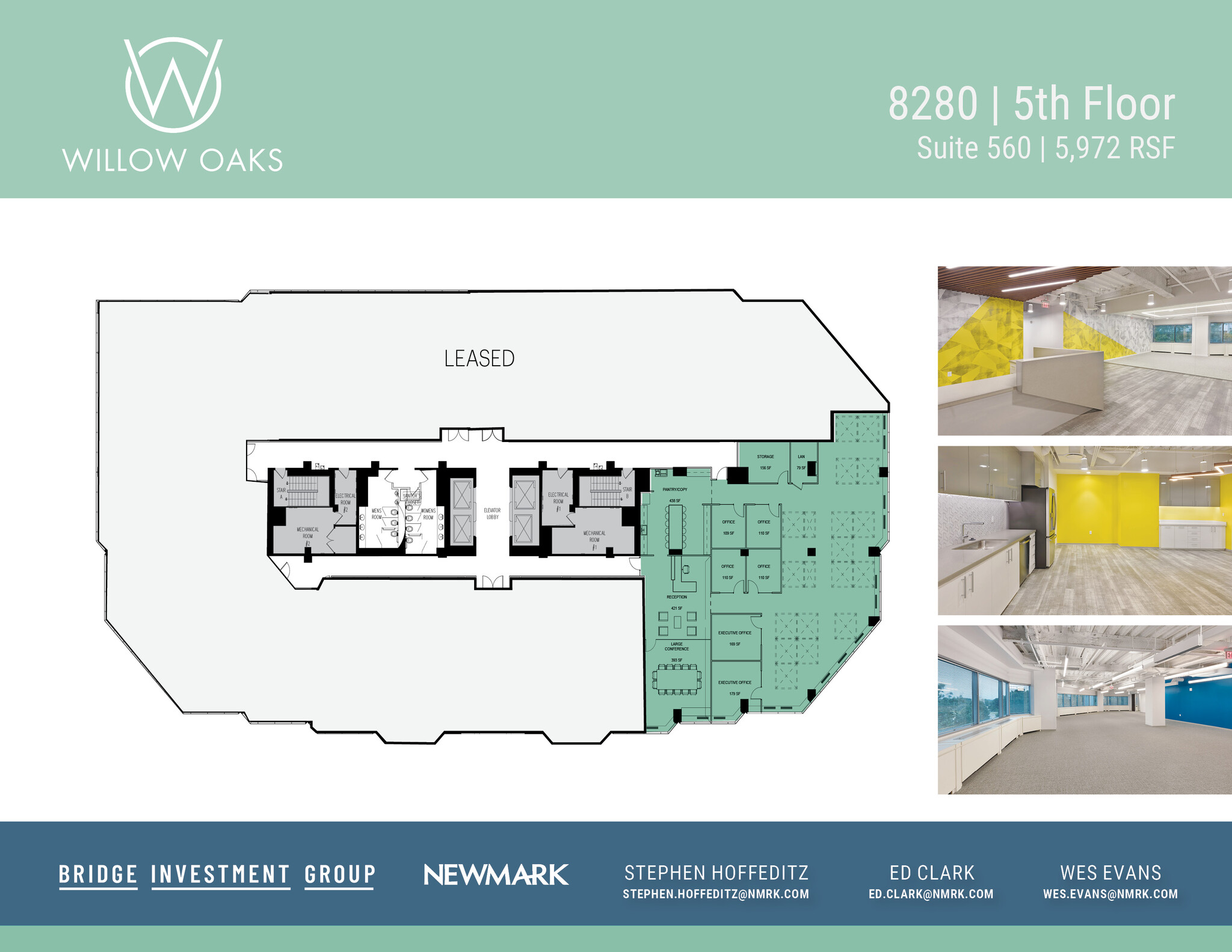 8260-8280 Willow Oaks Corporate Dr, Fairfax, VA à louer Plan d’étage– Image 1 sur 1
