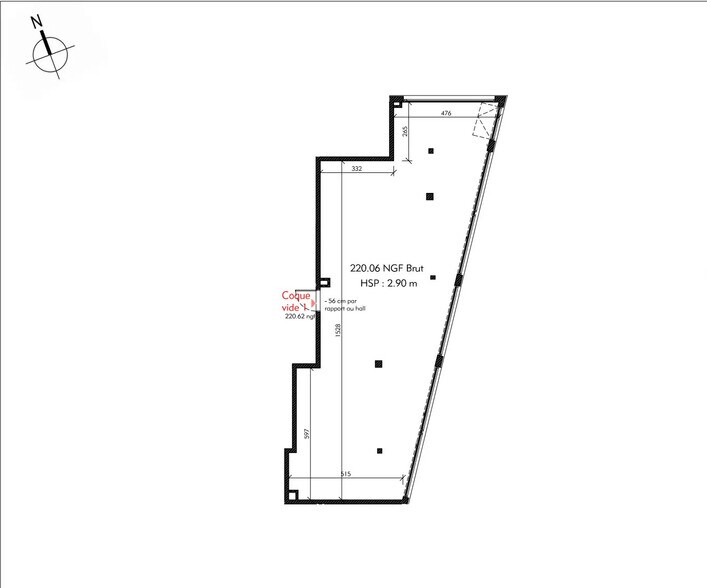 Local commercial dans Tassin-la-Demi-Lune à vendre - Plan d’étage – Image 3 sur 4
