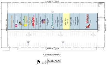 1001-1025 Dairy Ashford Rd, Houston, TX à louer Plan de site– Image 1 sur 1