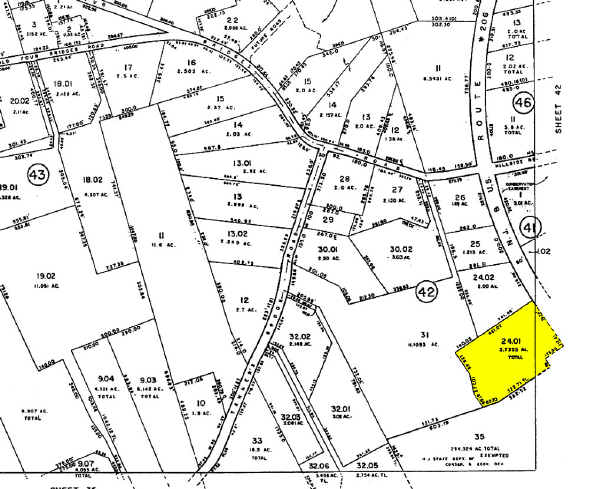 154 US Highway 206, Chester, NJ à louer - Plan cadastral – Image 3 sur 3