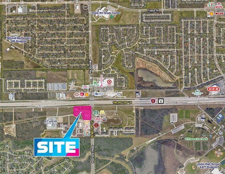 8498 S Sam Houston Pky E, Houston, TX à vendre - Plan cadastral – Image 3 sur 10
