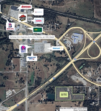 Plus de détails pour E 270 Rd, Vinita, OK - Terrain à vendre