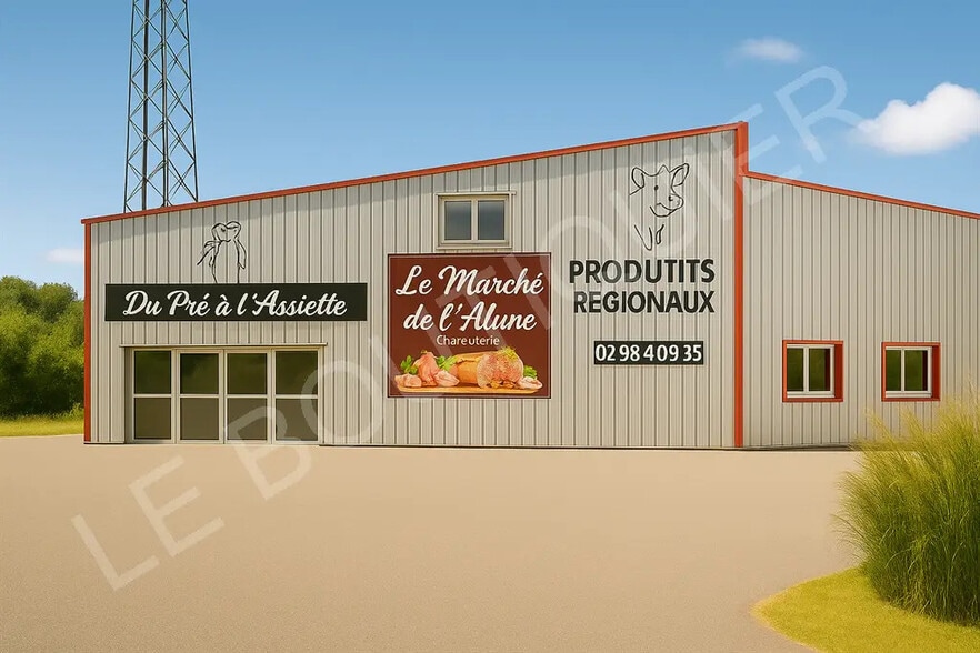 Local commercial dans Châteaulin à vendre - Photo de l’immeuble – Image 1 sur 9