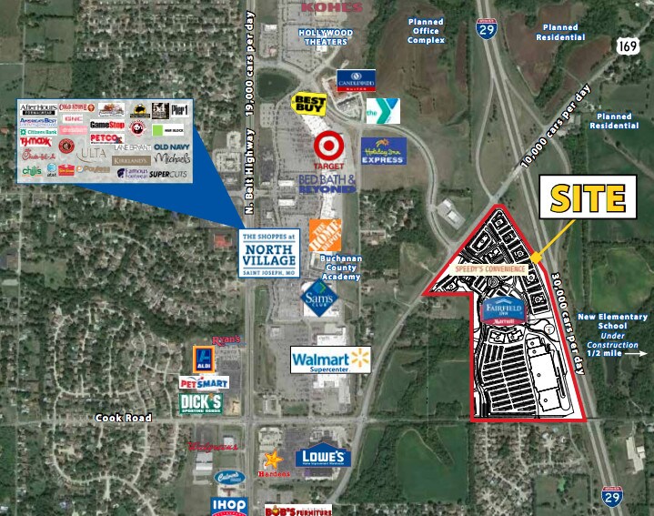 SW I-29 & 169 Hwy, Saint Joseph, MO à vendre - Photo de l’immeuble – Image 3 sur 7