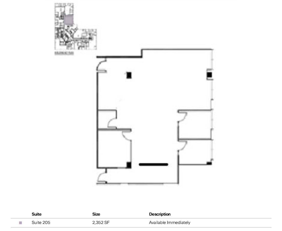 9200-9211 Corporate Blvd, Rockville, MD à louer Plan d’étage– Image 1 sur 1