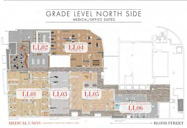 2442-2452 Bloor St W, Toronto, ON M6S 1R1 - Lot 106 - - Plan d’étage - Image 1 of 2