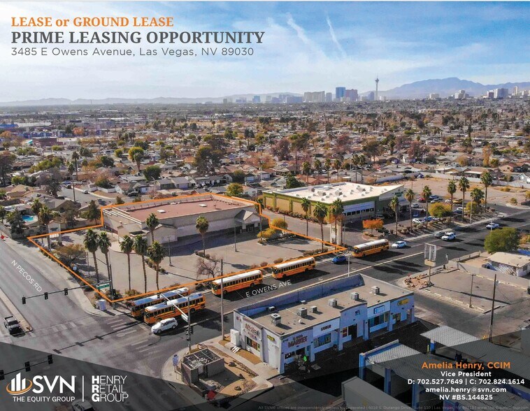 3485 E Owens Ave, North Las Vegas, NV à louer - Aérien – Image 1 sur 10