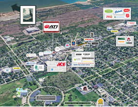 2701 Sheridan Rd, Zion, IL - Vue aérienne  vue de carte