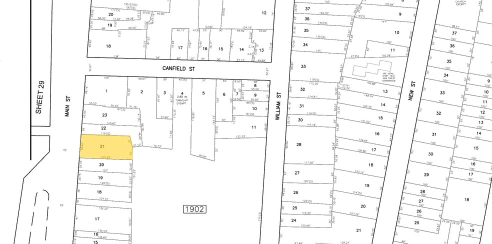 197-199 Main St, Orange, NJ à vendre - Plan cadastral – Image 2 sur 5