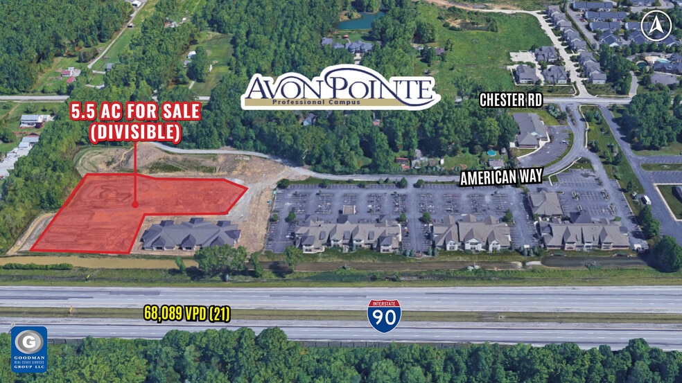 36741 American Way, Avon, OH à vendre - Aérien – Image 1 sur 3