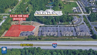 36741 American Way, Avon, OH - Vue aérienne vue de carte