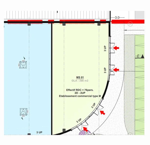 Local commercial dans Montauban à louer - Plan d’étage – Image 3 sur 3