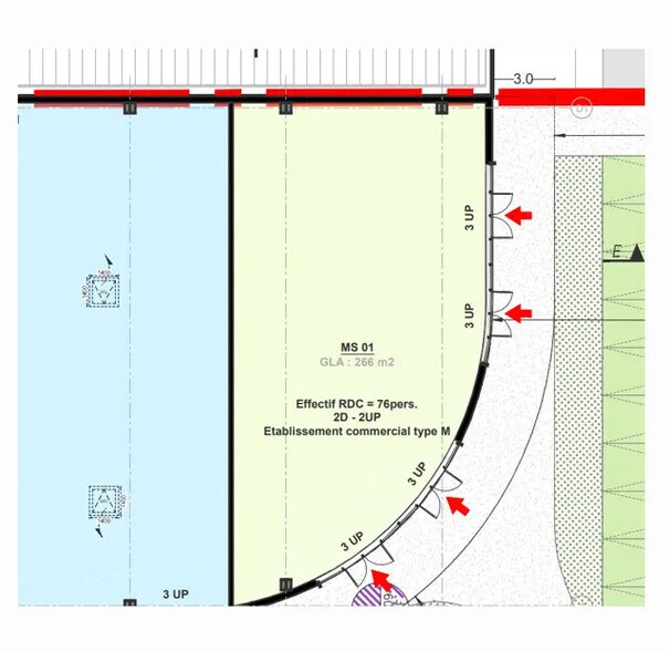Local commercial dans Montauban à louer - Plan d’étage – Image 3 sur 3