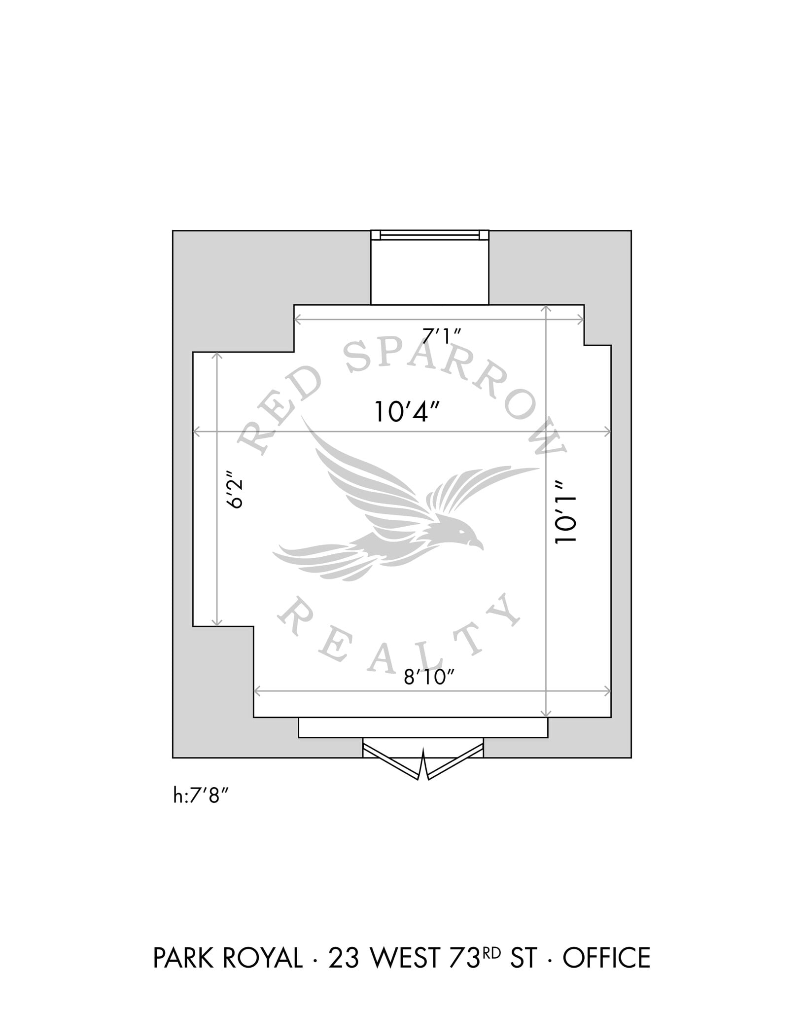 23 W 73rd St, New York, NY à louer Plan d’étage– Image 1 sur 5