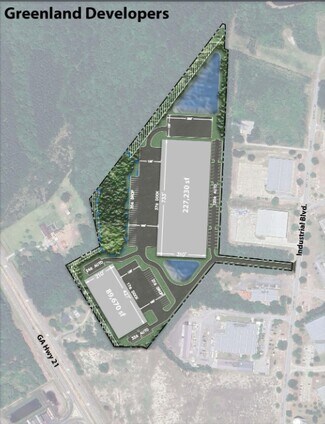 Plus de détails pour 205 Industrial Blvd, Rincon, GA - Terrain à vendre