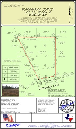 Plus de détails pour 7510 Wedgewood Dr, Magnolia, TX - Terrain à vendre
