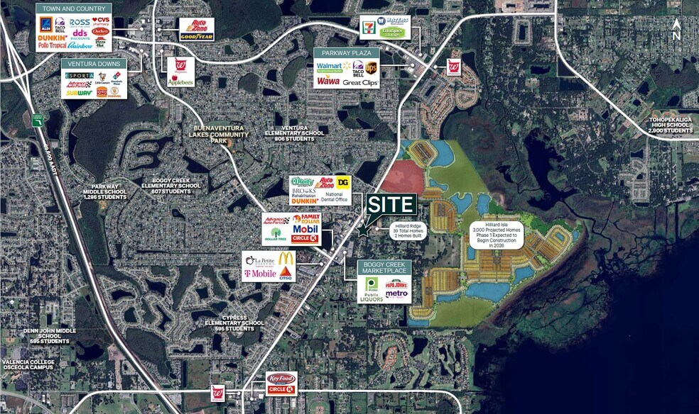 Simpson Rd & Hilliard Isle Rd, Kissimmee, FL à vendre - Aérien – Image 2 sur 3