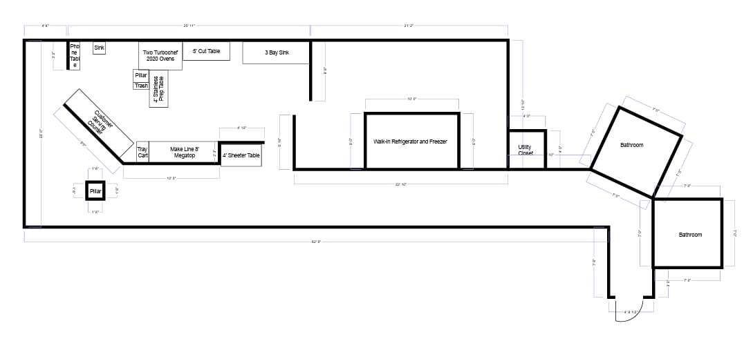 230-236 Euclid Ave, Cleveland, OH à louer Plan d’étage– Image 1 sur 1
