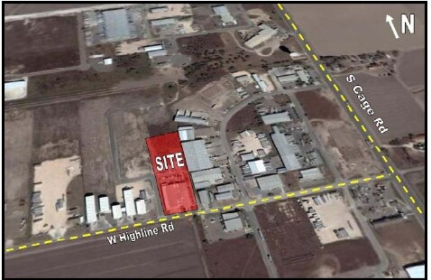 206-208 W Hi-Line Rd, Pharr, TX à louer - Aérien – Image 3 sur 14