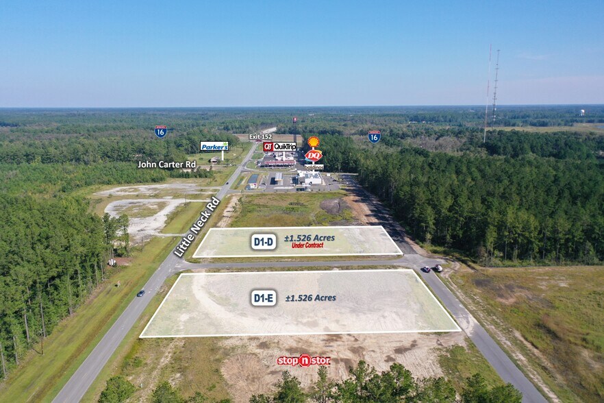 Little Neck Rd, Bloomingdale, GA à vendre - Aérien – Image 2 sur 8
