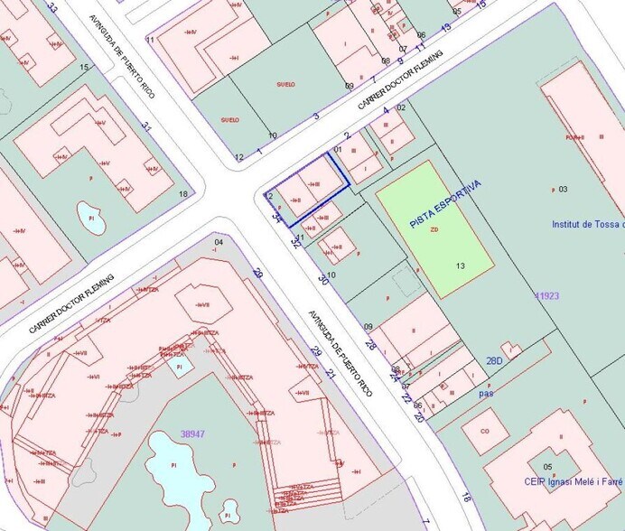 Services hôteliers dans Tossa de Mar, Gerona à vendre - Plan cadastral – Image 3 sur 3